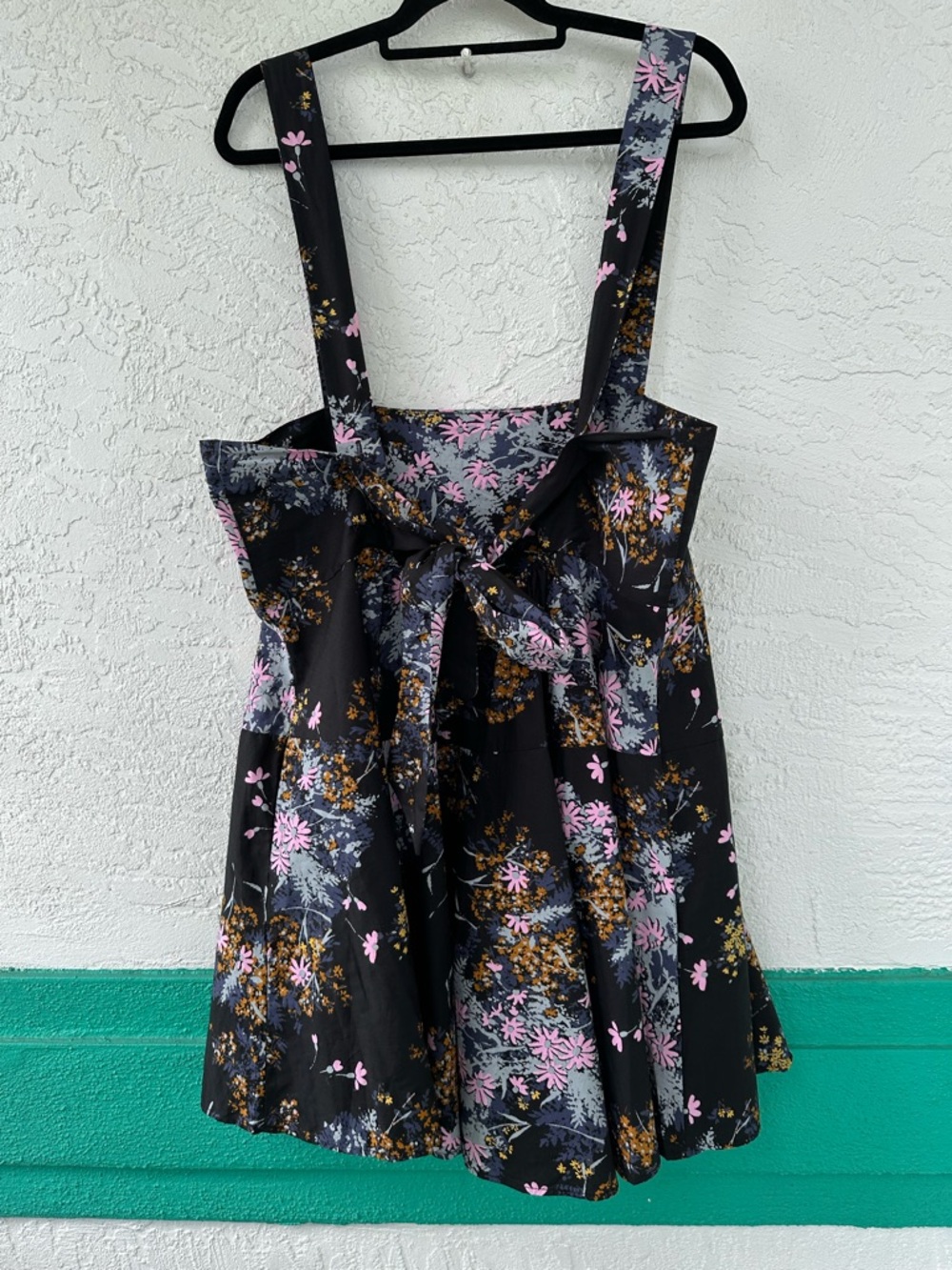 Free People Let The Sunshine In Print Cotton Pockets Dress Floral XL - Picture 5 of 14
